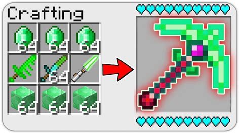 Emerald Pickaxe .